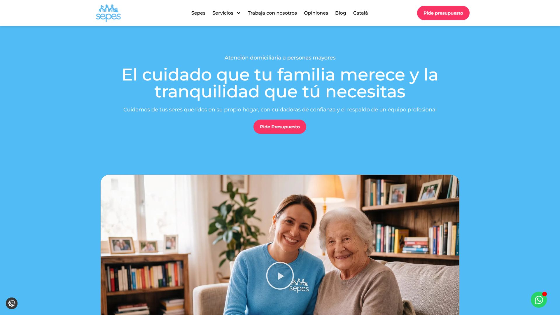 Captura de la web SEPES, realizada por Marc Sabina en CroCoWorks